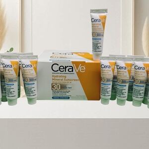 15 Pack: CeraVe Mineral Sunscreen SPF 30 - Medium Sheer Tint: 2.55 Fl Oz Total